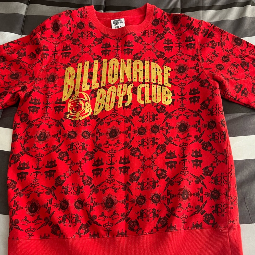 Up for Sale is a Billionaire Boys Club crewneck sweatshirt.